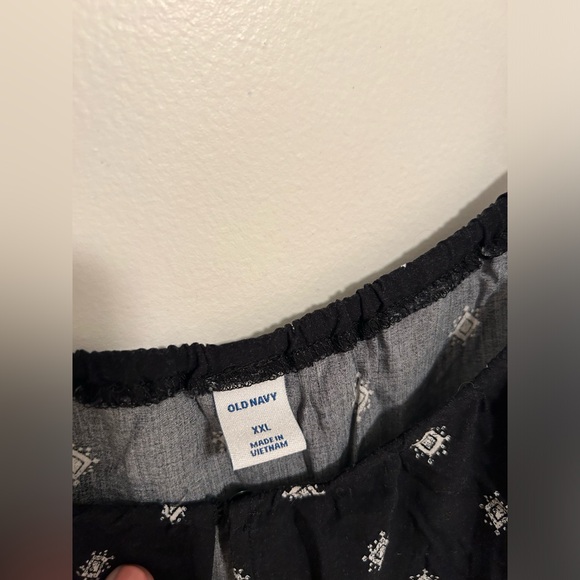 Old Navy cute black and white romper size XXL - Picture 3 of 6